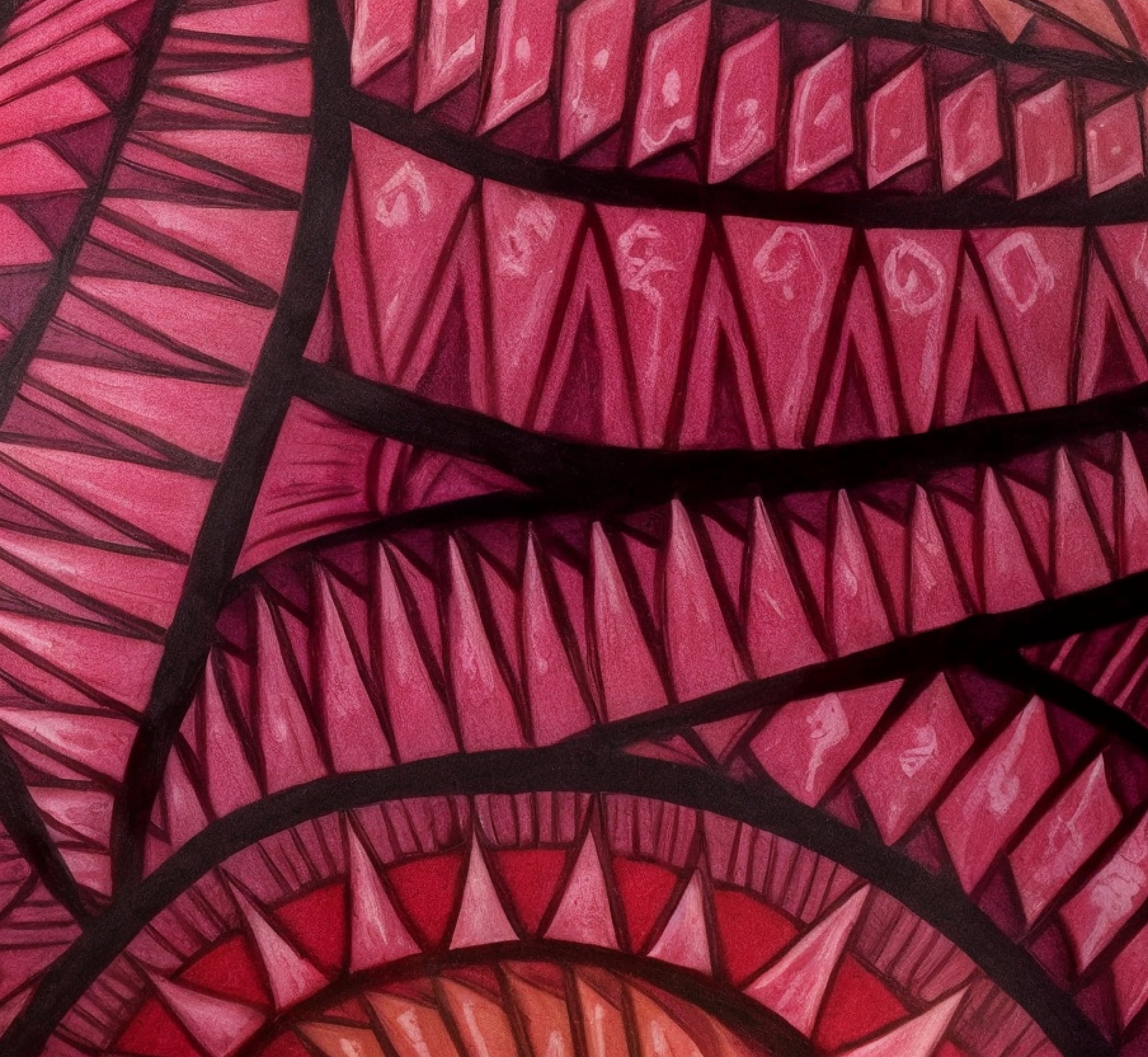 Alebrije pattern detail