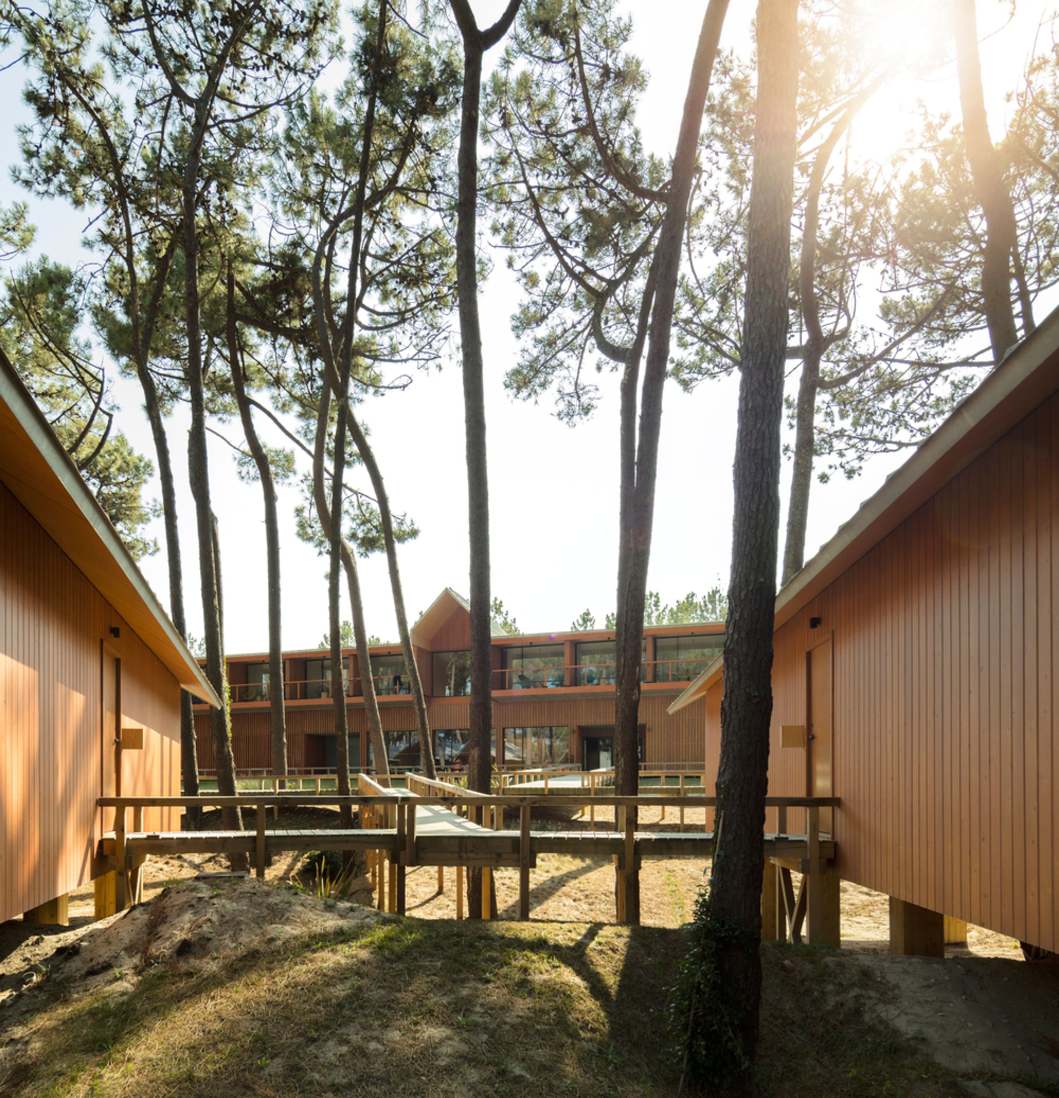 Existing Hotel Feelviana among the pines